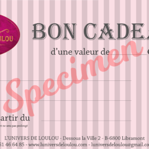 Chèques cadeaux